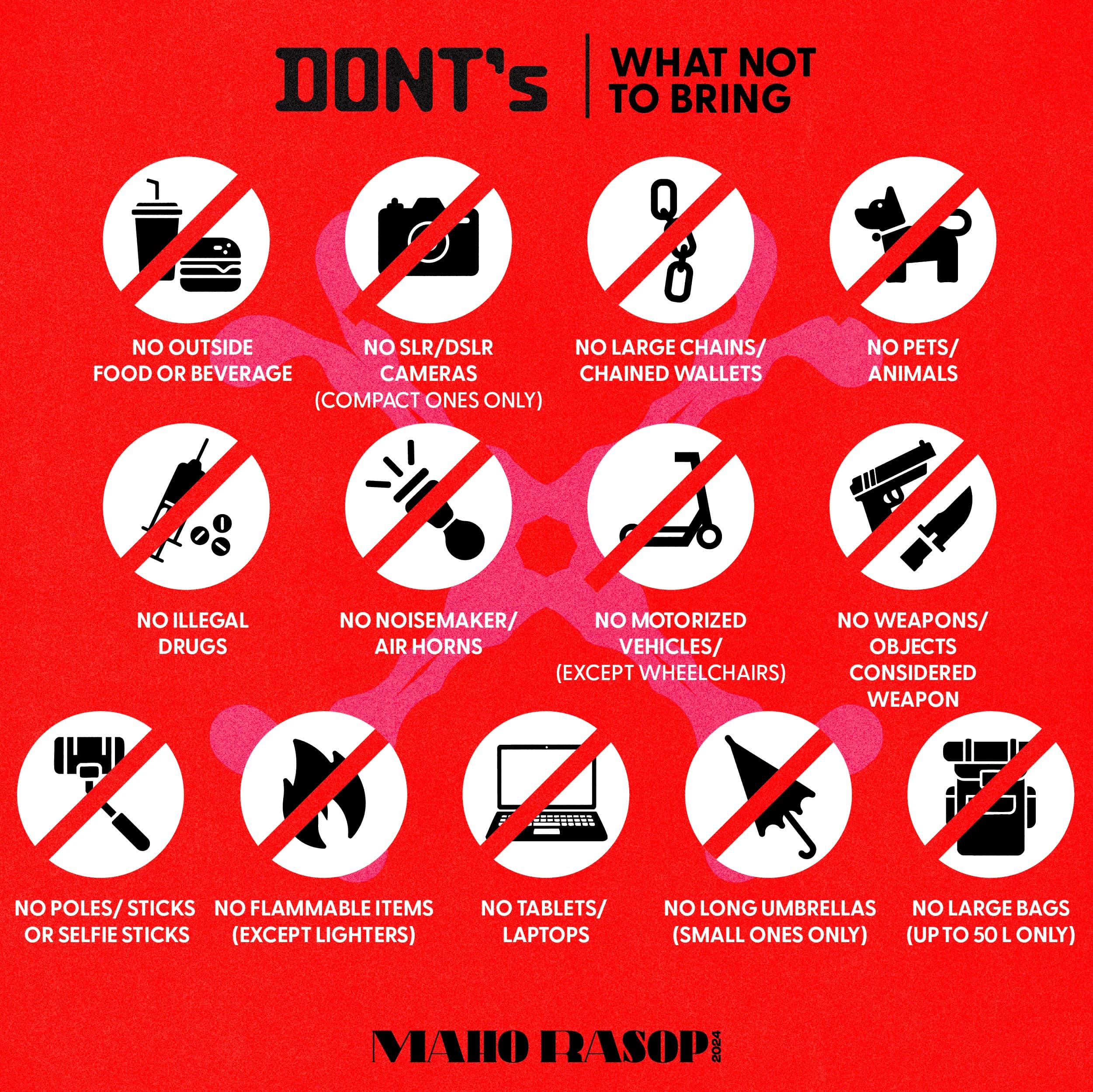 DO AND DON'TS